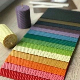 تصویر 1 از پارافین جامد موم عسلی با عملکرد مناسب شمع سازی