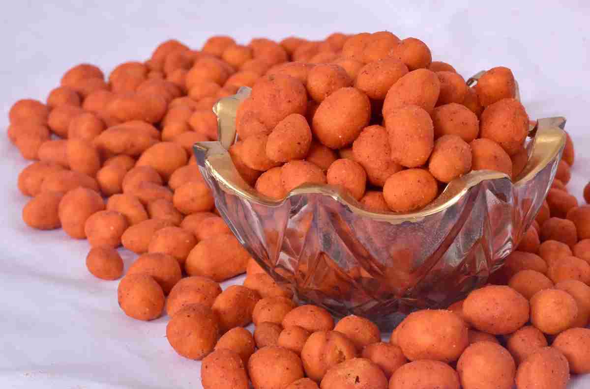 تصویر 3 از بادام زمینی طعم دار تهیه شده با ادویه های خوش عطر
