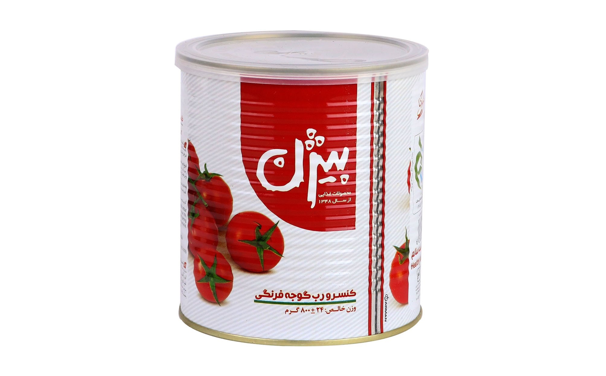 رب گوجه‌ فرنگی بیژن بدون شکر افزوده مناسب رژیم های غذایی کم کالری