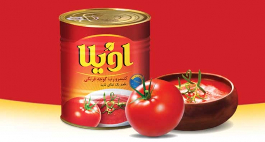رب گوجه فرنگی اویلا تولید شده از گوجه های تازه و رسیده