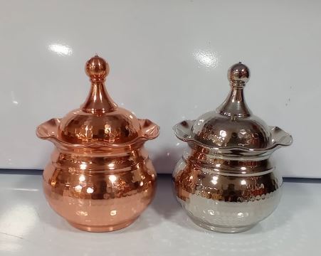 تصویر 3 از قندان مسی کرمان با طراحی زیبا و ساخت دست ساز