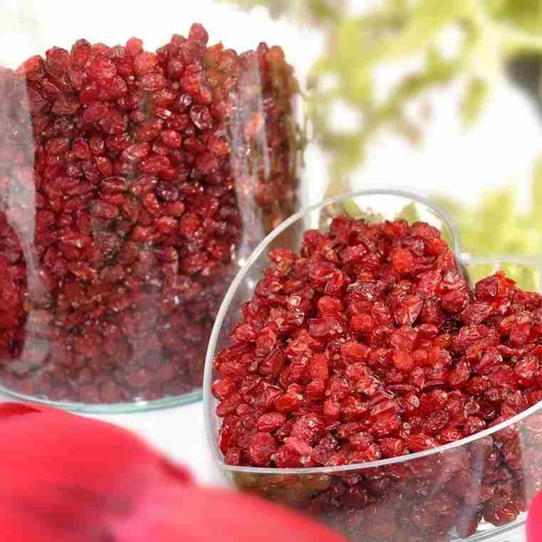 زرشک پفکی لوکس با رنگ طبیعی و یکدست