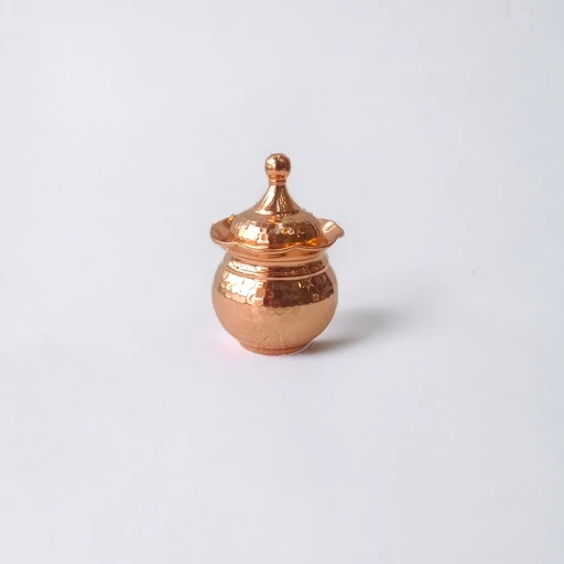 قندان مسی کوچک مناسب پذیرایی و استفاده روزمره