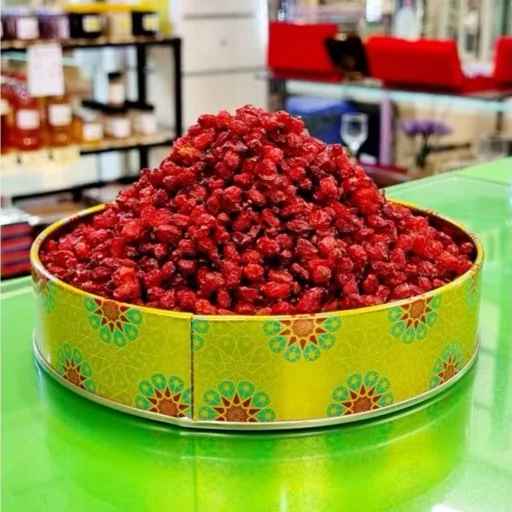 تصویر 1 از زرشک خشک پفکی فرآوری شده با روش اصولی