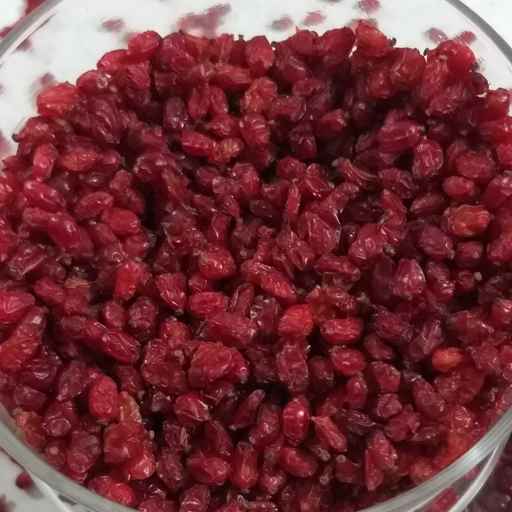 تصویر 2 از زرشک خشک پفکی فرآوری شده با روش اصولی