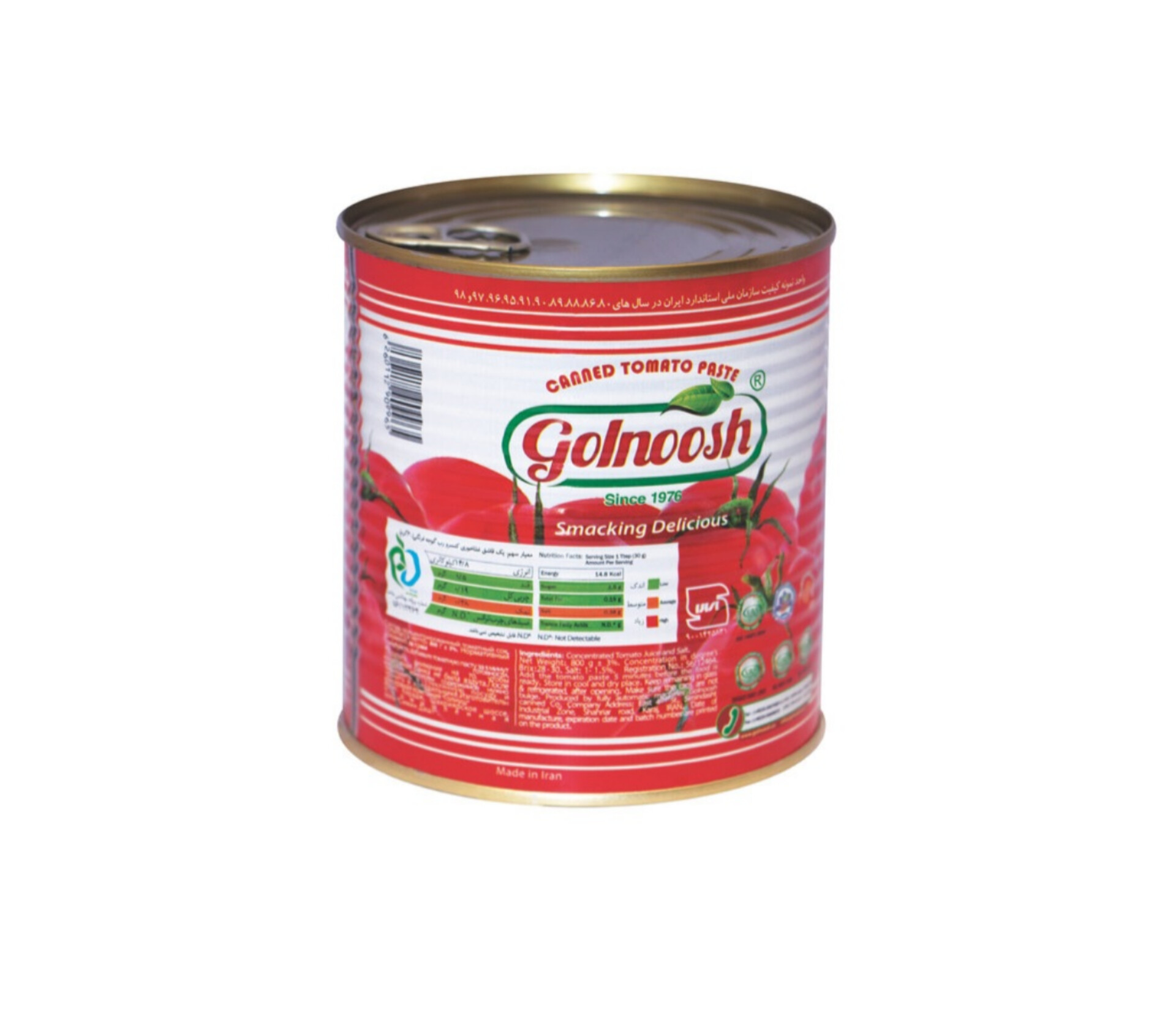 چگونه رب گوجه فرنگی گلنوش غلیظ خوش‌ رنگ و با کیفیت انتخاب کنیم