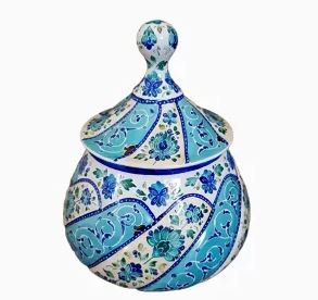قندان مسی میناکاری اصفهان ساخته شده با هنر دست هنرمندان ایرانی