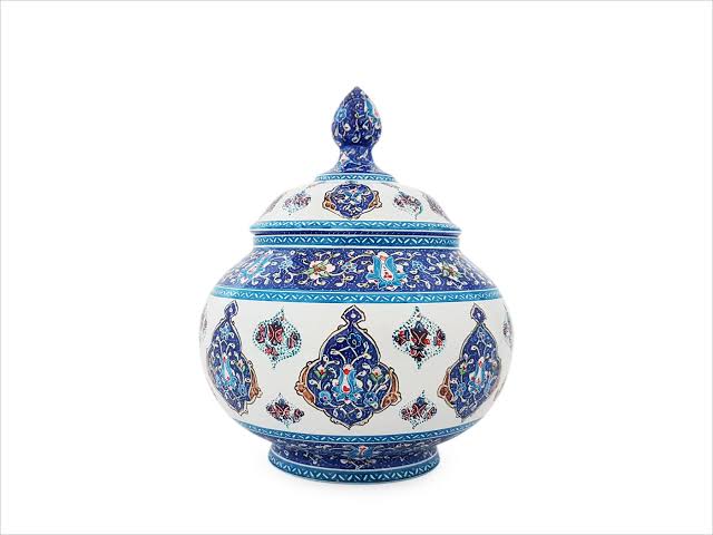 تصویر 1 از قندان مسی میناکاری اصفهان با کیفیت ممتاز و طرح های چشم نواز