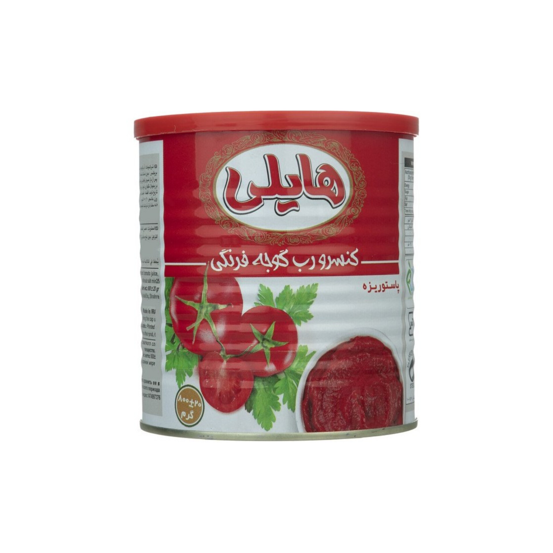 فروش عمده رب گوجه فرنگی هایلی برای فروشگاه‌ها رستوران‌ها و صادرکنندگان