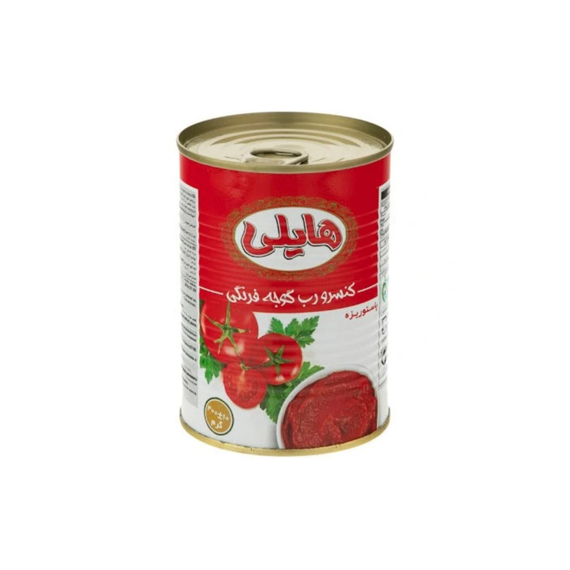 قیمت رب گوجه فرنگی هایلی شیشه‌ای ۶۸۰ گرمی قوطی۸۰۰ گرمی