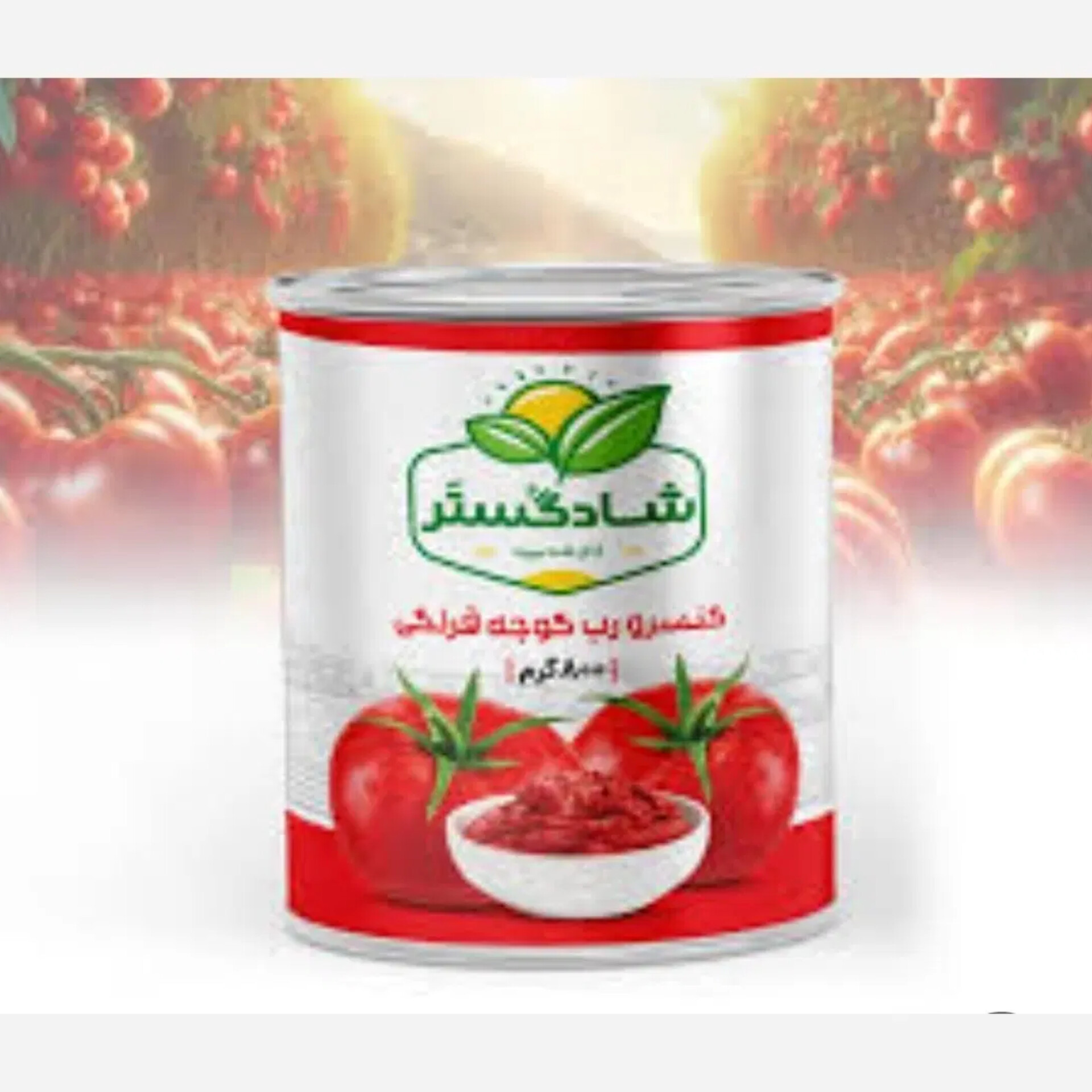 فروش عمده رب گوجه فرنگی شاد گستر برای فروشگاه‌ها رستوران‌ها و صادرکنندگان
