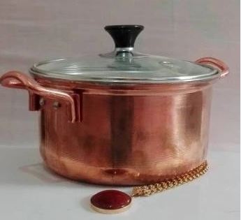 تصویر 4 از قابلمه مسی سایز کوچک مناسب استفاده روزمره