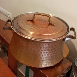 تصویر 3 از قابلمه مسی سنگین با کیفیت بالا و ضخامت استاندارد