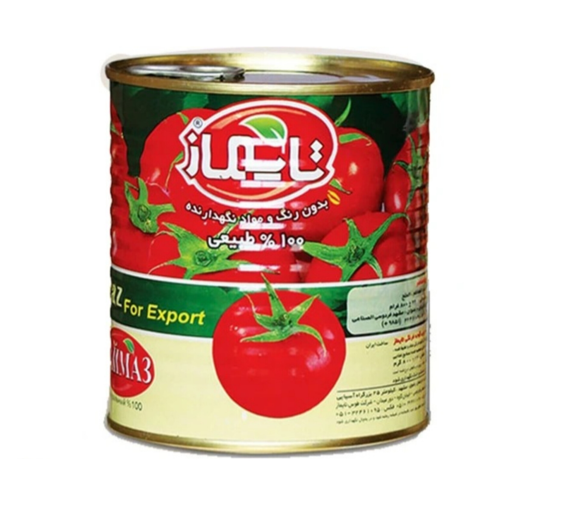 فروش عمده رب گوجه فرنگی تایماز برای فروشگاه‌ها رستوران‌ها و صادرکنندگان