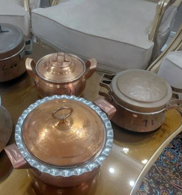 تصویر 3 از قابلمه مسی یزدی تولید شده از مس مرغوب ایرانی