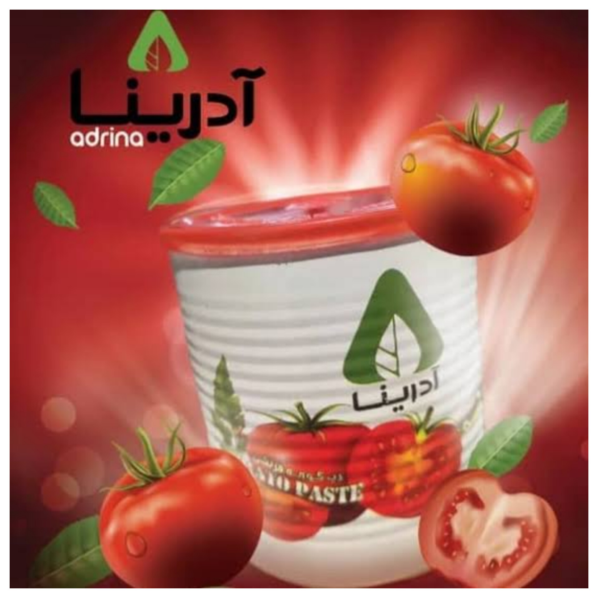 خرید رب گوجه فرنگی آدرینا صادراتی با استانداردهای بین‌المللی