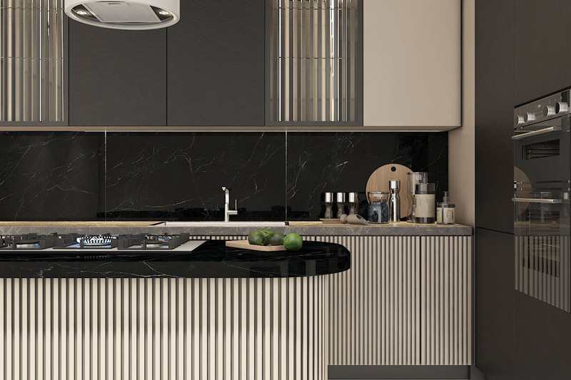 سرامیک پرسلان بین کابینی مناسب آشپزخانه های لوکس