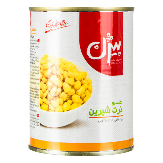 تصویر 2 از کنسرو ذرت بیژن خوش طعم با دانه های تازه