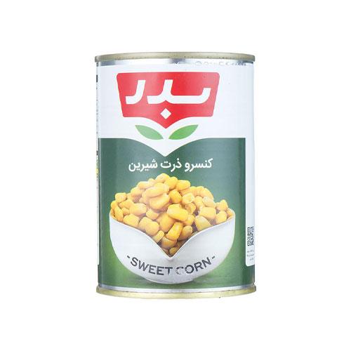 تصویر 2 از کنسرو ذرت بدر انتخابی لذیذ برای آشپزی روزانه
