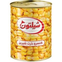تصویر 2 از کنسرو ذرت شیلتون دانه های طلایی و تازه