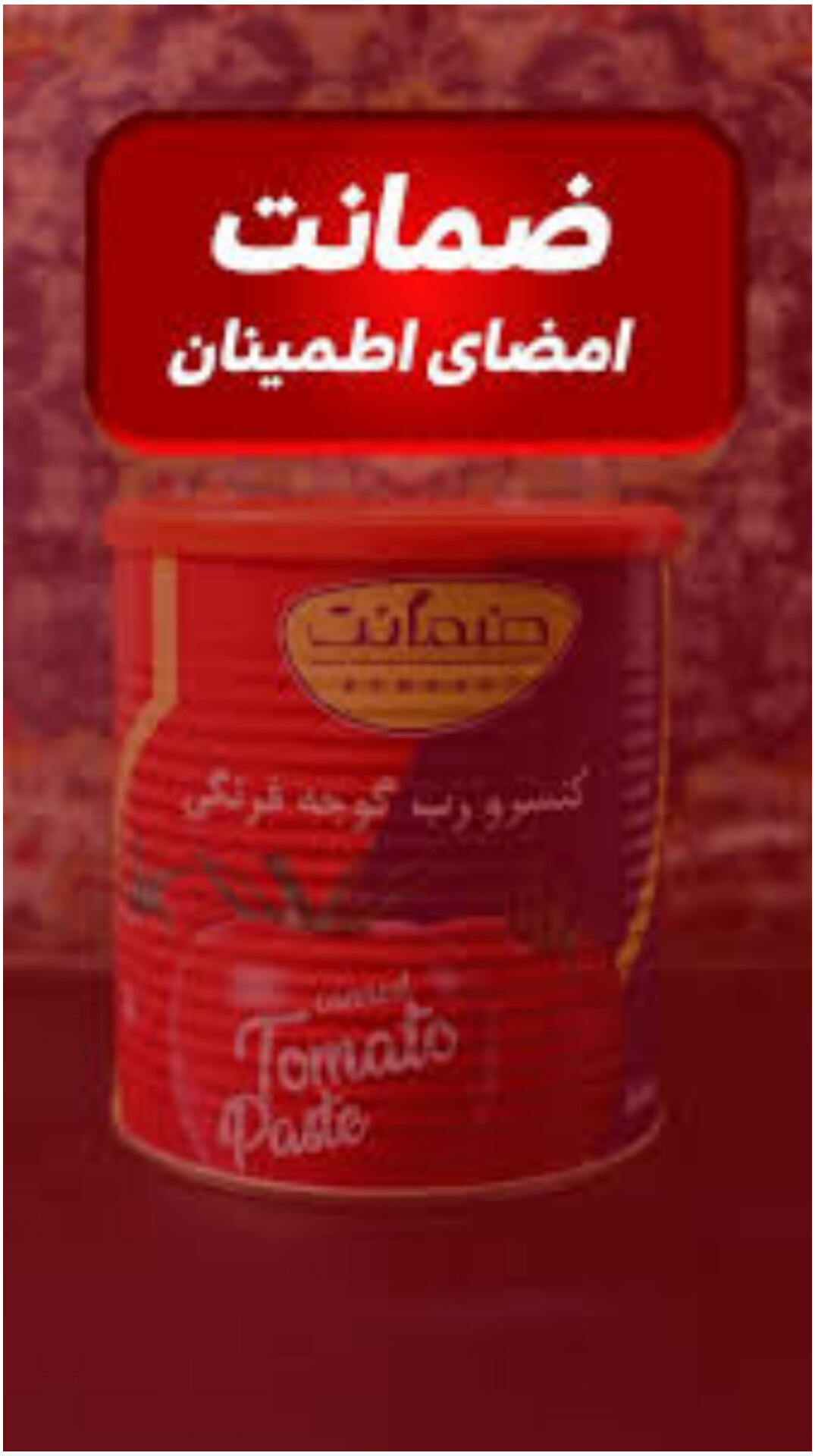 همکاری تجاری در تأمین و صادرات رب گوجه‌ فرنگی ضمانت ممتاز ایران