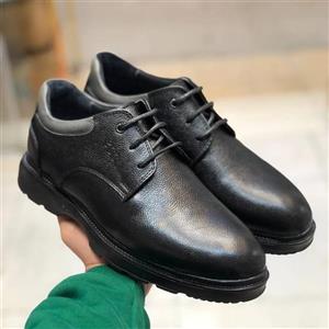 تصویر 2 از کفش چرم مردانه جلو گرد راحتی بالا و دوام خوب