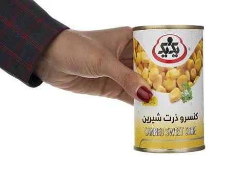 تصویر 1 از کنسرو ذرت یک و یک با دانه های شیرین و تازه