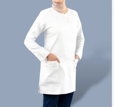 روپوش پزشکی اسکراب مقاوم برای محیط های درمانی حرفه ای