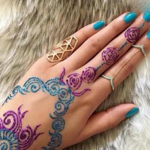 تصویر 3 از حنا هندی رنگی با کیفیت مناسب استفاده های هنری و زیبایی