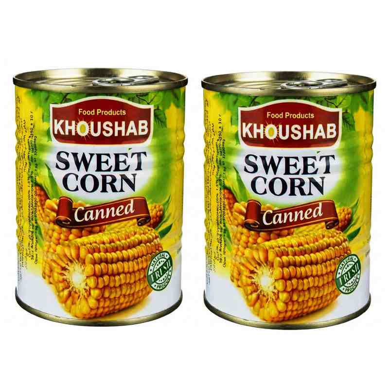 کنسرو ذرت خوشاب با طعم طبیعی و دلچسب