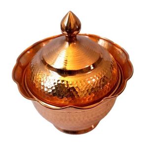 قندان مسی زنجان نفیس با طراحی سنتی جذاب