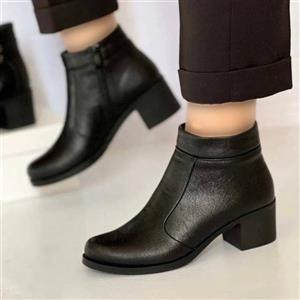 تصویر 3 از کفش چرم گاوی تولید شده از چرم طبیعی