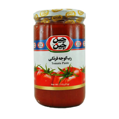 تصویر 2 از رب گوجه فرنگی چین چین با غلظت مناسب و رنگ طبیعی برای آشپزی روزانه