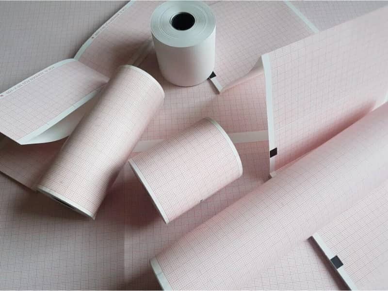 رول نوار قلب 8 سانت با کاغذ حرارتی مرغوب و بادوام