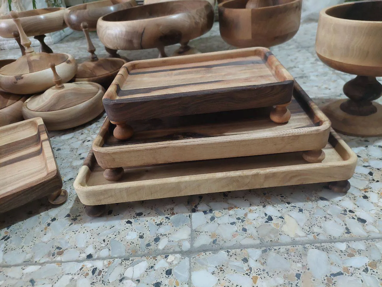 قیمت سینی چوبی