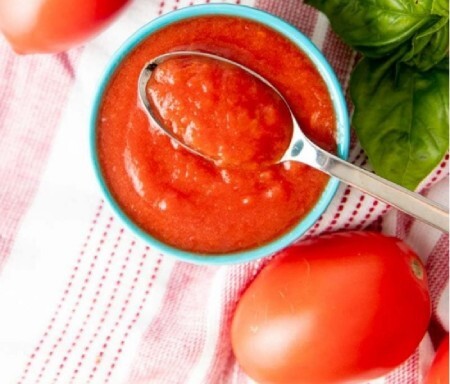 تصویر 1 از رب گوجه فرنگی تک نفره با رنگ و طعم اصیل
