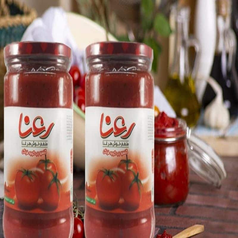 تصویر 1 از رب گوجه فرنگی رعنا مناسب انواع مصارف آشپزی