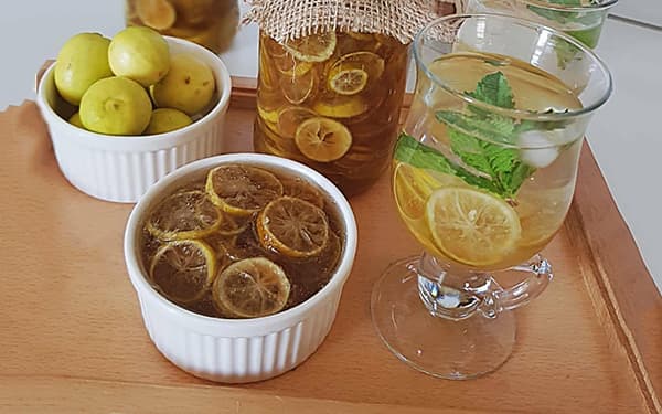 تصویر 3 از لیمو حلقه ای باکیفیت ایده آل سرو کنار چای عصرانه