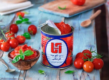 رب گوجه فرنگی آتا گزینه ای مناسب برای ایجاد رنگ طبیعی و قوام بهتر در پخت