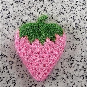 تصویر 4 از اسکاج توت فرنگی با طراحی جذاب برای شستشوی آسان ظروف