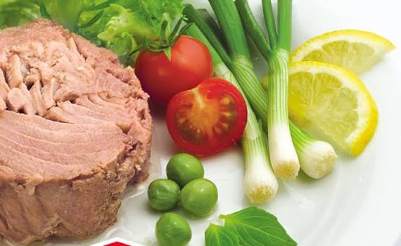 تصویر 1 از تن ماهی مارلین تولید شده با گوشت خالص ماهی