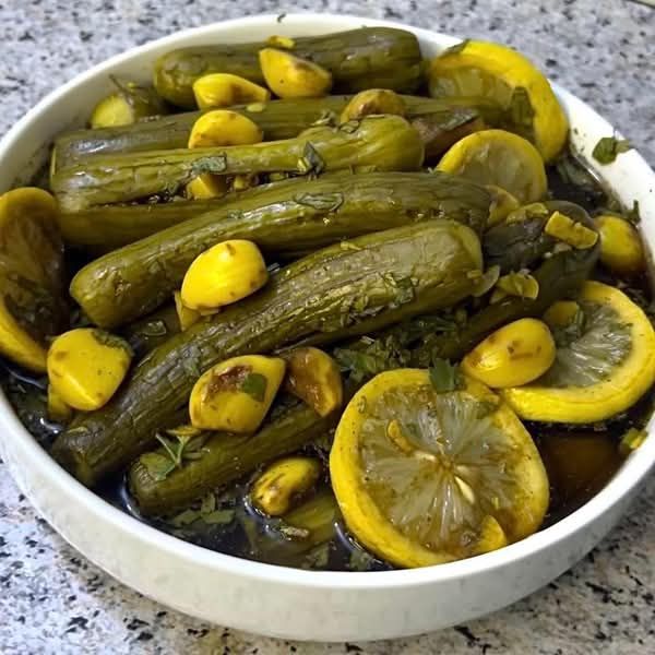 تصویر 1 از خیارشور ویژه رستورانی + قیمت فروش عمده