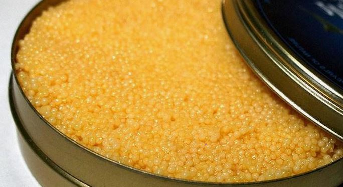 تصویر 1 از خاویار الماس طلایی انتخابی ویژه برای پذیرایی فاخر