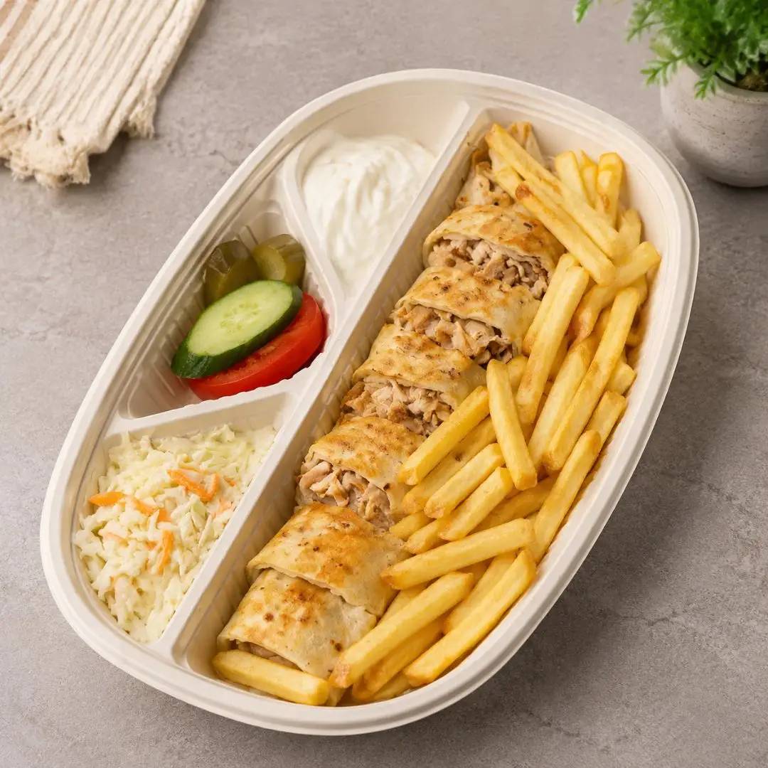 ظرف یکبارمصرف سلفی چهارخانه