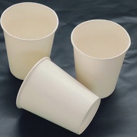تصویر 1 از لیوان کاغذی ساده تولید شده با مواد اولیه مرغوب