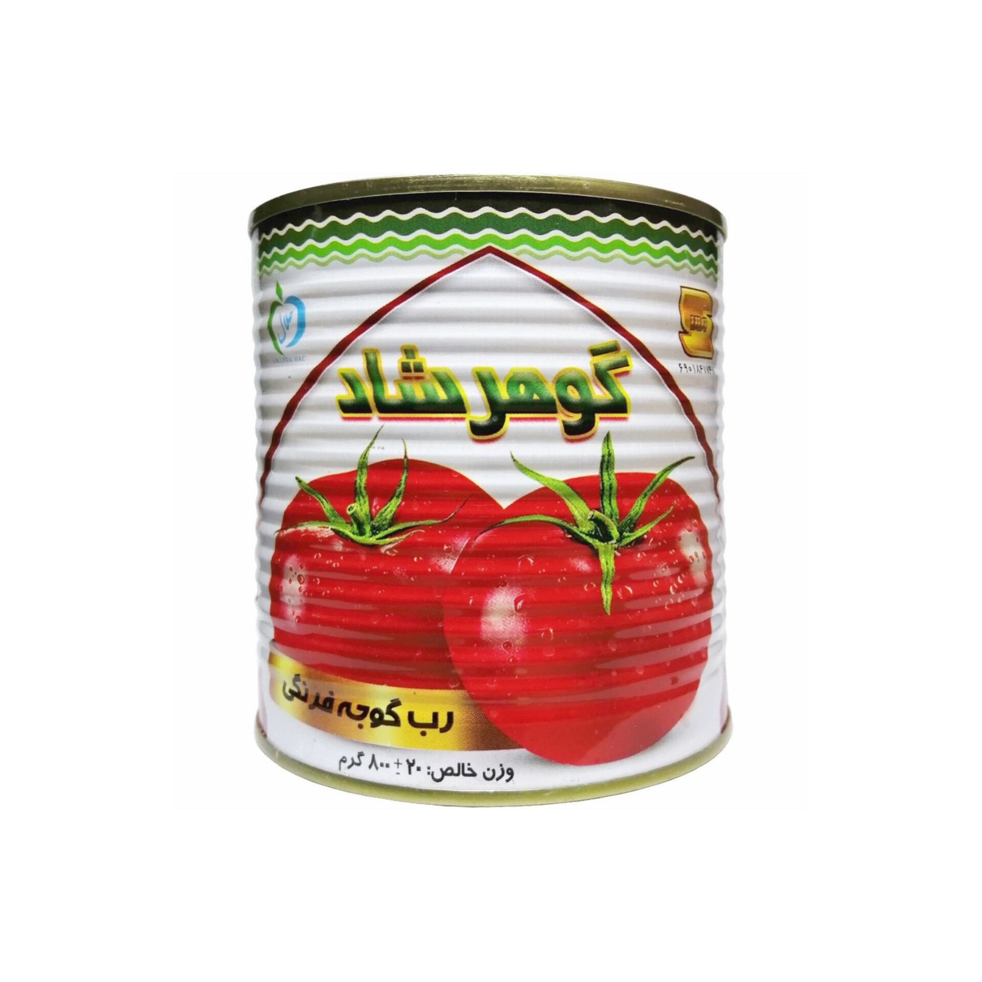 فروش عمده رب گوجه فرنگی گوهر شاد با رنگ طبیعی