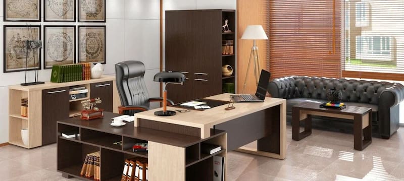 مبلمان اداری مدیریتی با طراحی لوکس و کیفیت ممتاز