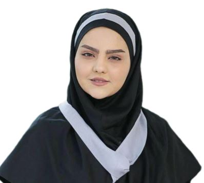 تصویر 1 از مقنعه کراواتی اداری مناسب محیط های رسمی و سازمانی