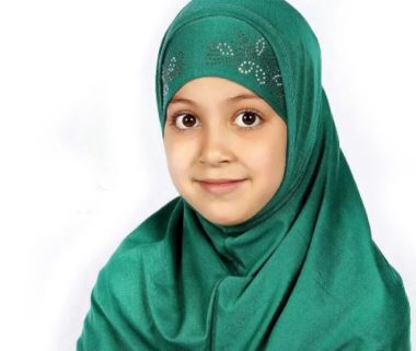 تصویر 4 از مقنعه کراواتی دخترانه با پارچه سبک و راحت