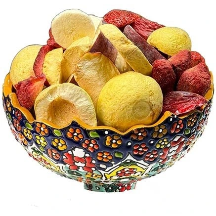 تصویر 2 از میوه خشک فریز مناسب میان وعده و پذیرایی سالم
